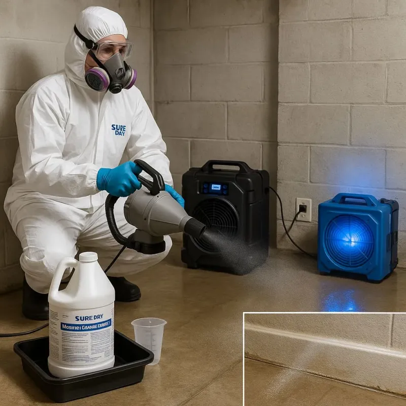 Sanitization and Odor Removal process in Plymouth, MN